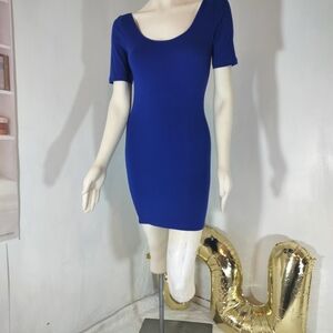 Forever 21 Royal Blue Mini Dress
